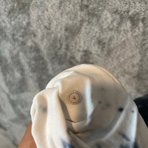 Lululemon Warm Down Jogger *28" Marble Dye Classic Navy Size 4 Mid Rise W5CZ6S - Picture 4 of 7